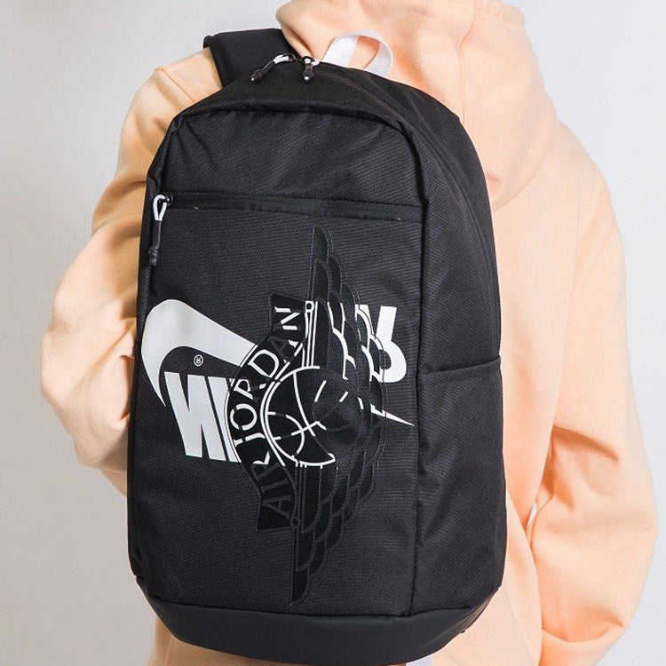 Air Jordan Nike logo Remix Backpack 'Black' 9A0167-023