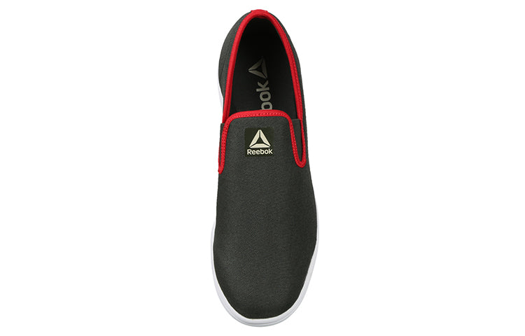 Reebok Walking Tread Smooth 2 Lp Slip-Ons 'Black Red' DV7956