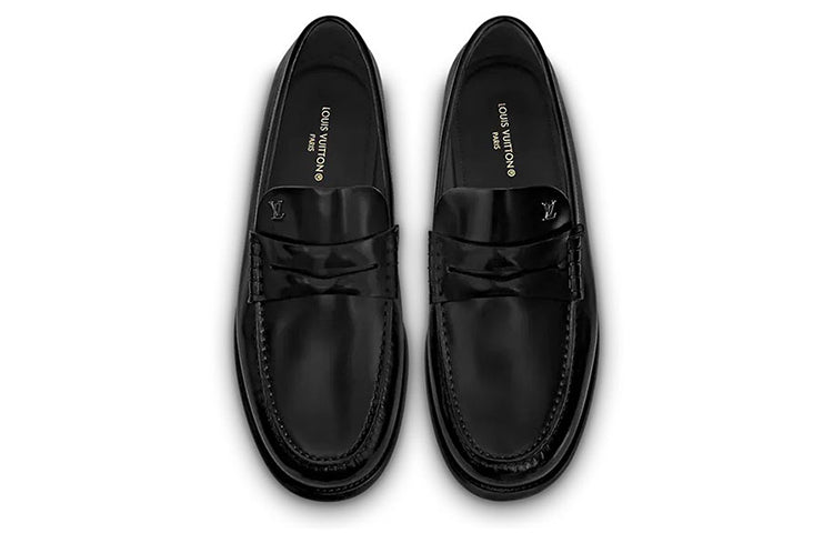 LOUIS VUITTON Louis Loafers 'Patent Black' 1AAMWL