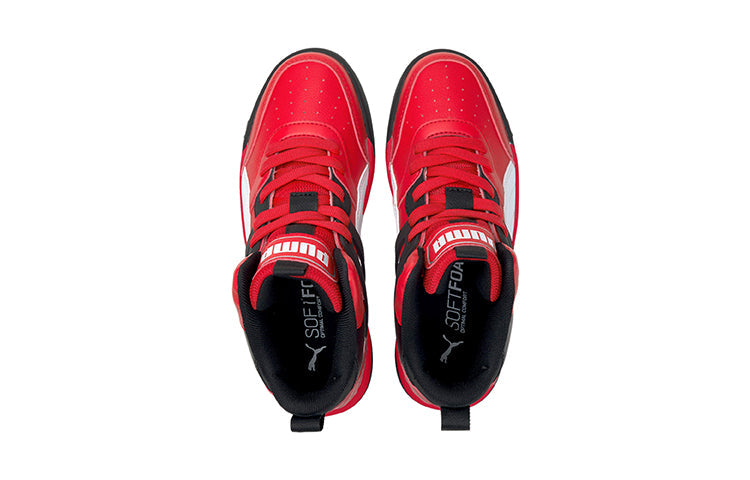 PUMA Backcourt Mid Middle-tops Sneakers K Red 374411-05