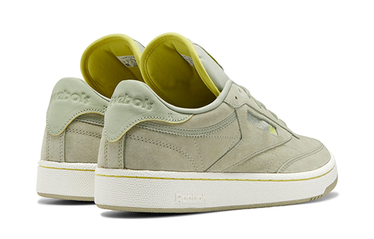 Reebok Club C Revenge Green Skate Shoes 'White Green' FV6389