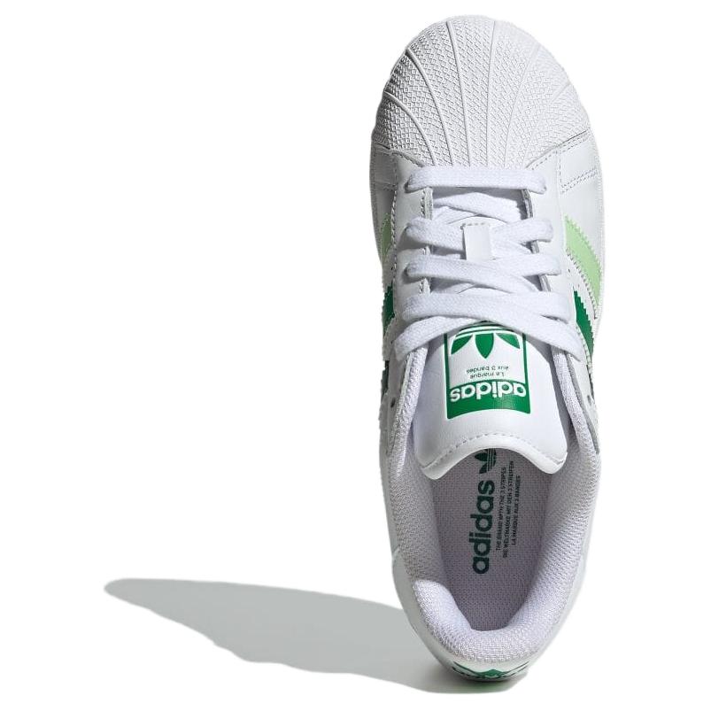 (WMNS) adidas Superstar XLG 'White Collegiate Green' IF9121