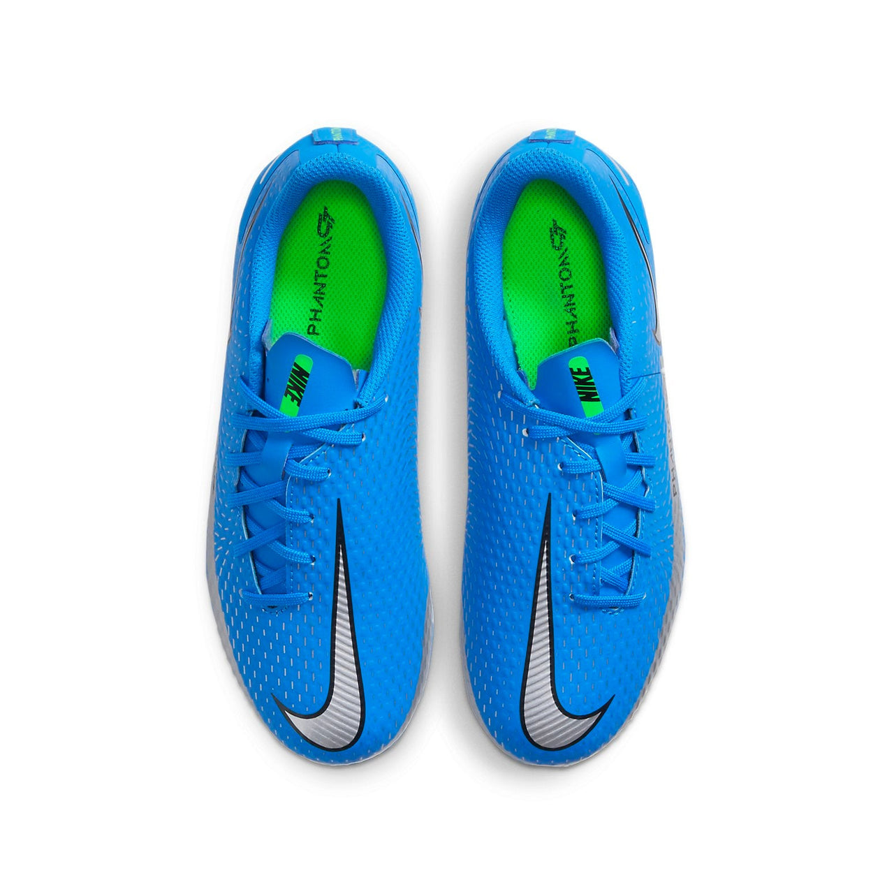 (GS) Nike Phantom GT Academy FG MG 'Blue Silver' CK8476-400