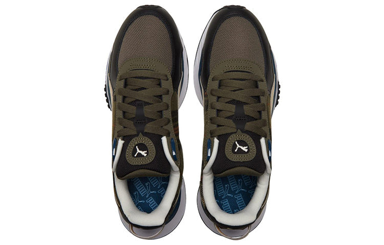 PUMA Wild Rider Flannel 'Green Blue' 384186-02