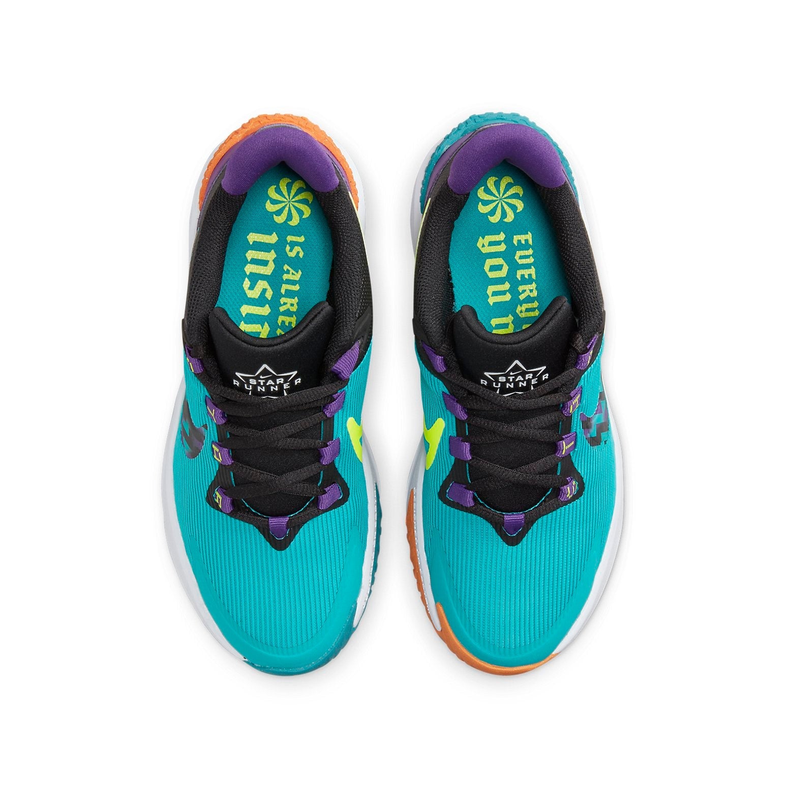 (GS) Nike Star Runner 4 SE 'Teal Nebula Black' FJ1805-300