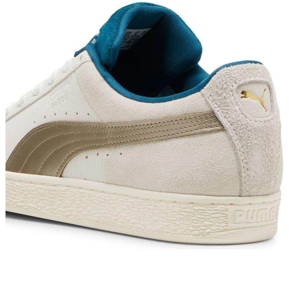 PUMA Play Loud Suede 'Warm White Cold Green' 398190-02
