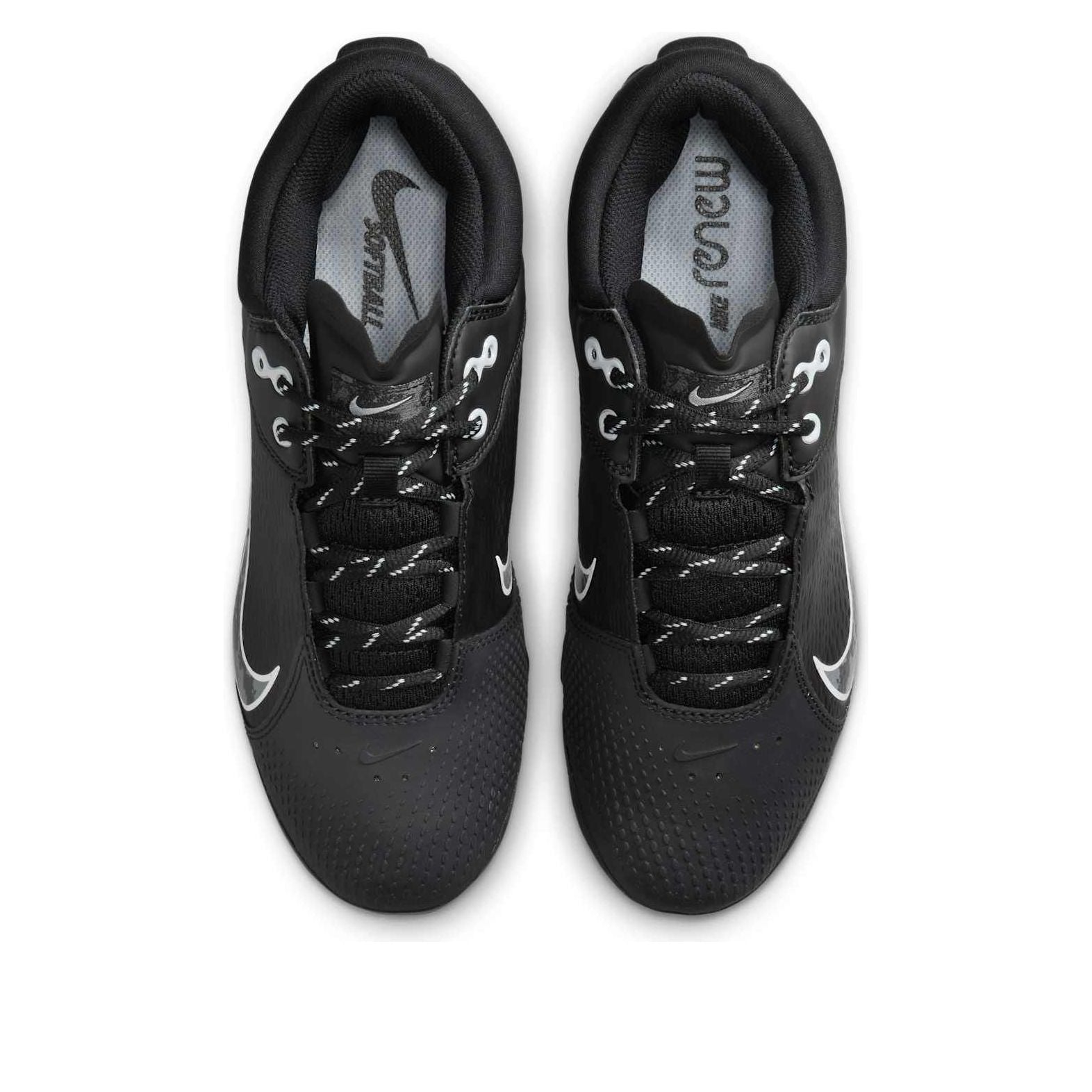 (WMNS) Nike Hyperdiamond 4 Elite 'Black Iron Grey Pure Platinum' FZ0923-001
