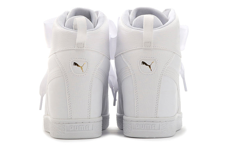 (WMNS) PUMA Basket Tip Toe White 372376-02
