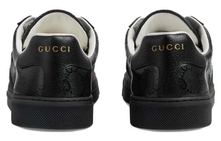 (WMNS) Gucci Ace sneaker with Web 'Black GG Crystal canvas' 760774-FACRF-1163