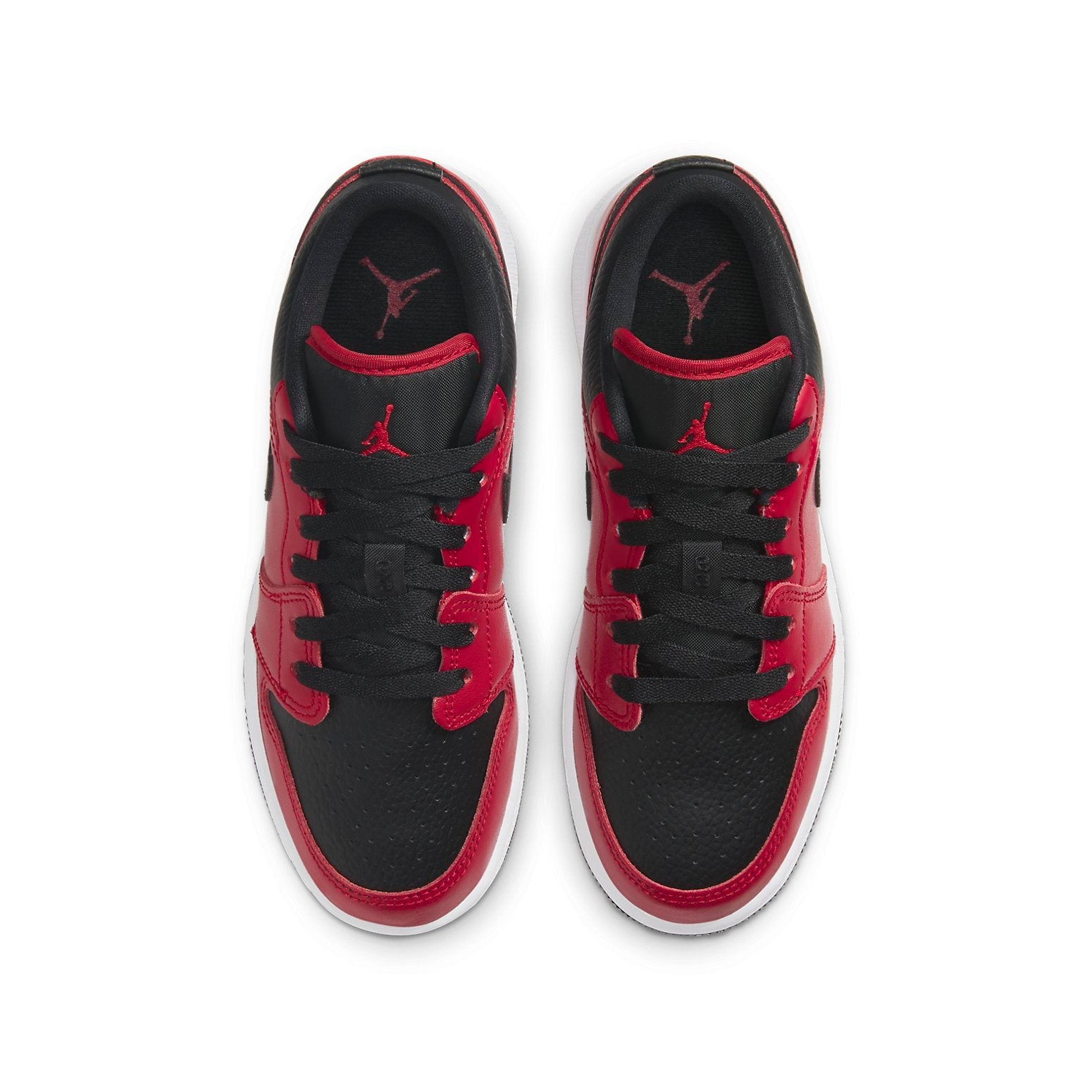 (GS) Air Jordan 1 Low 'Reverse Bred Pebbled' 553560-605