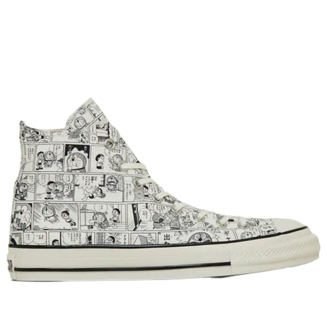 Converse x Doraemon Chuck Taylor All Star Aged CP Hi 'Black White' 31314980