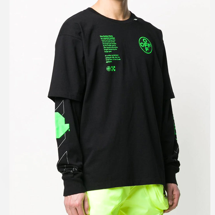 Off-White Golden Ratio Print Layered Swea OMAB022R201850061045
