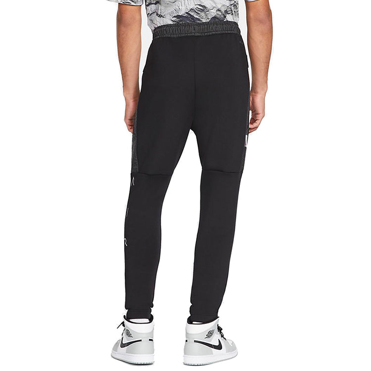 Air Jordan MENS Casual Sports Ankle Banded Pants Black CV3173-010
