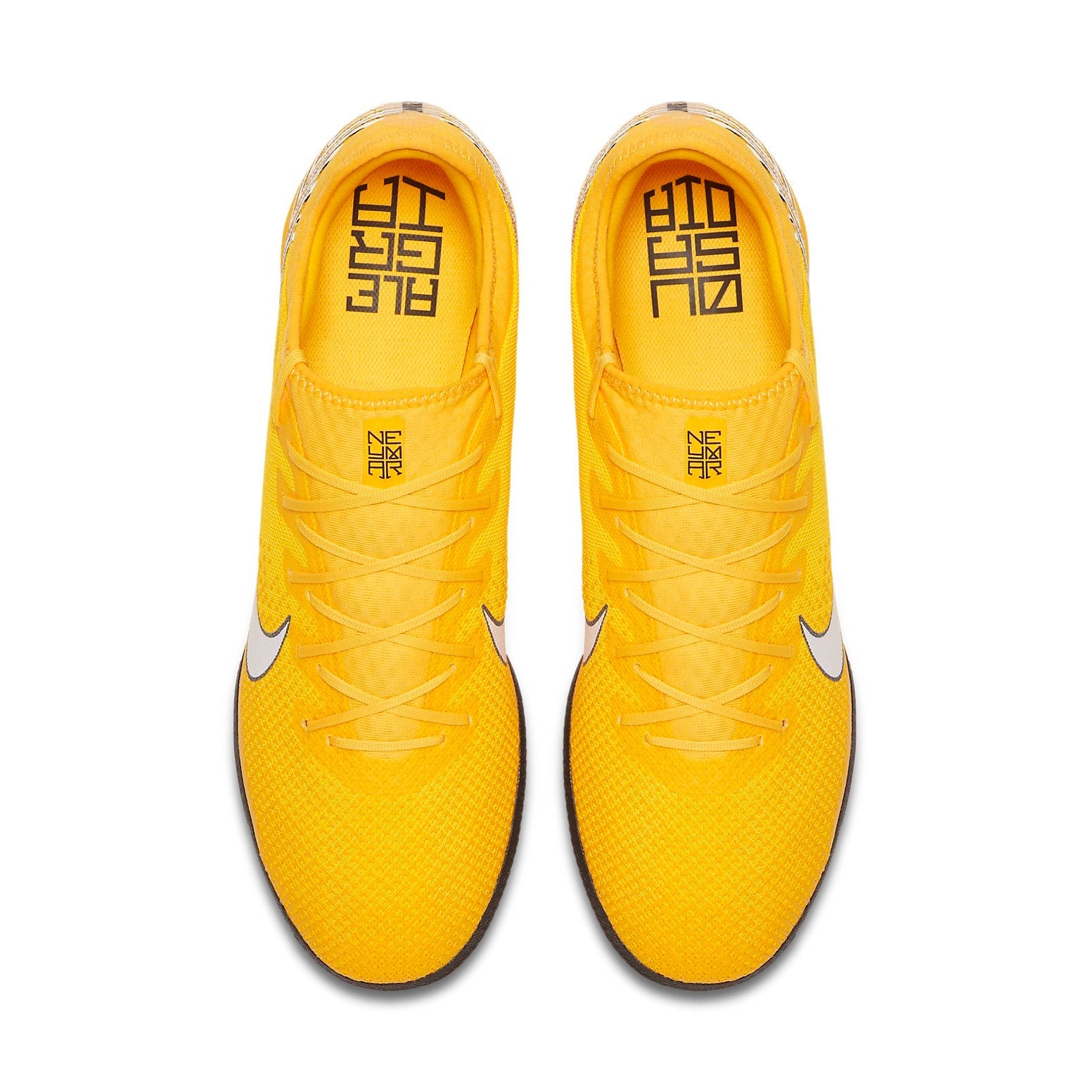 Nike x Neymar Jr. Mercurial Vapor 12 Pro IC 'Yellow Black White' AO4496-710