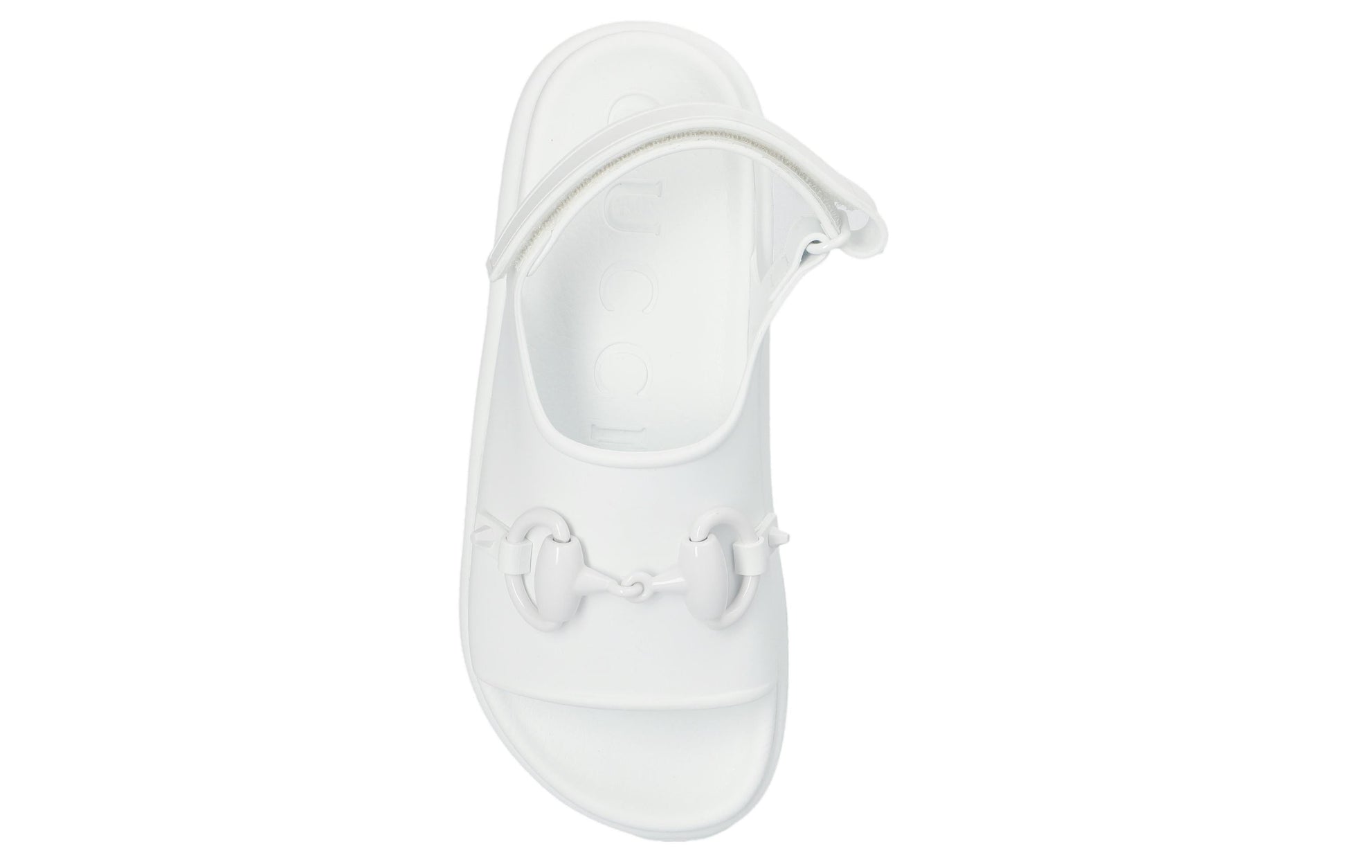 (WMNS) Gucci Horsebit Platform Sandal 'White' 742435-JAAC9-9014