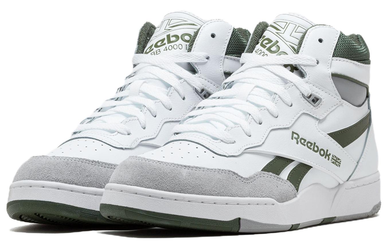 Reebok BB 4000 II Mid 'White Varsity Green' 100032748