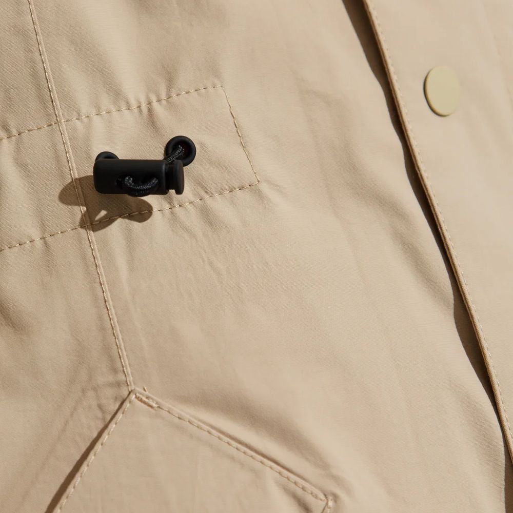 (WMNS) Burberry Hooded Waterproof Coat 'Beige' 80916221