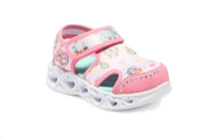 (PS) Skechers Heart Lights Sandals 'Pink White' 317018N-PKMT
