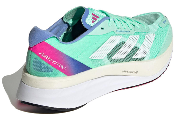 (WMNS) adidas Adizero Boston 11 'Pulse Mint   Cloud White' HQ3696