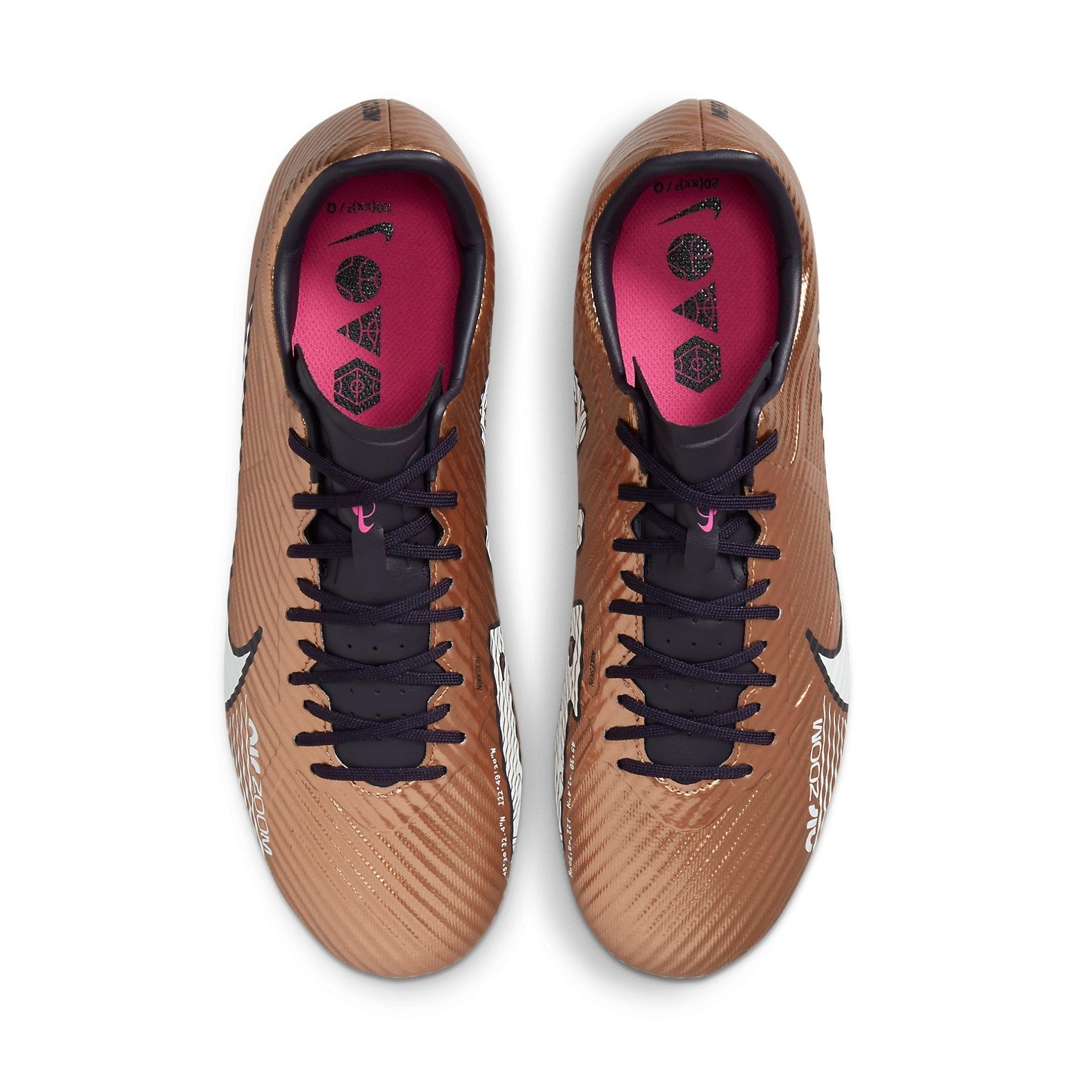 Nike Zoom Mercurial Vapor 15 Academy HG 'Copper White' DR5943-810