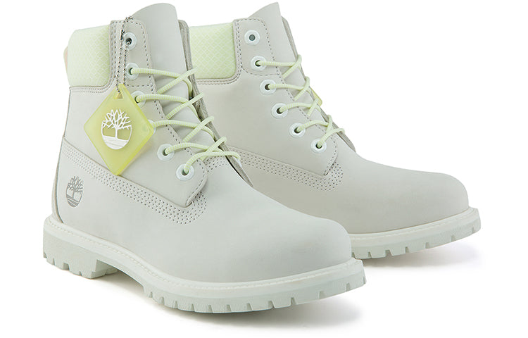 (WMNS) Timberland Premium 6 Inch Waterproof Wide Fit Boot 'Bright White Waterbuck' A2HYSW