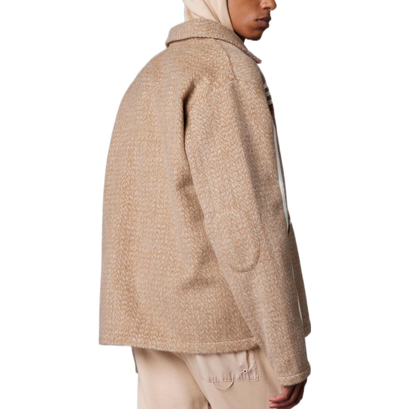 adidas Adicolor 70s Collared Jacket 'Brown Desert' IB3424