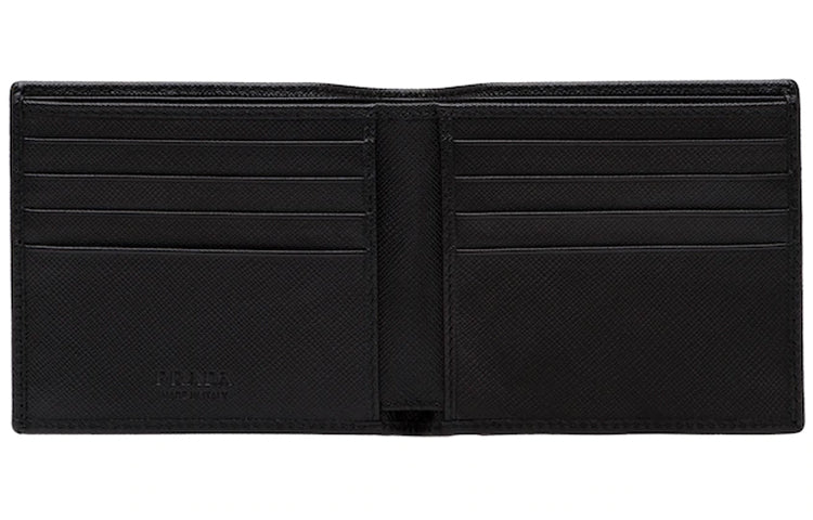 PRADA SS26 Saffiano Leather Wallet 'Black' 2MO513-QHH-F0002