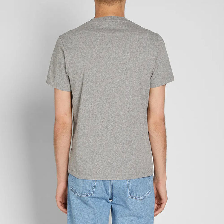 Men's KENZO Eye Cartoon Printing Round Neck Pullover Short Sleeve Gray F865TS0494YC-95