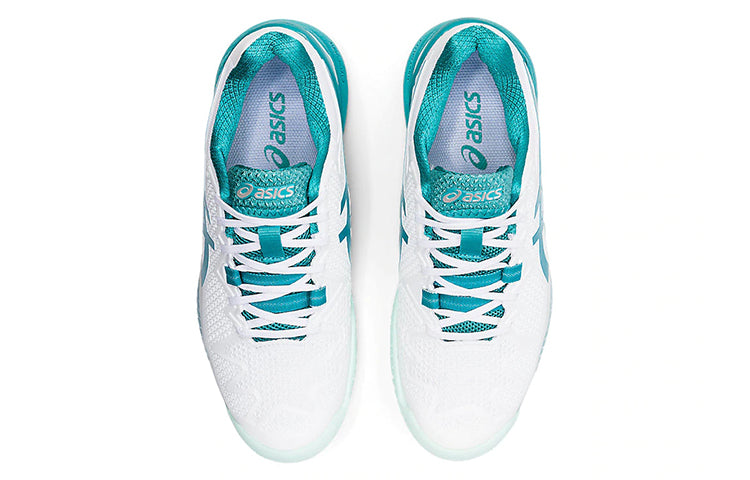 (WMNS) ASICS Gel Resolution 8 'White Lagoon' 1042A072-106