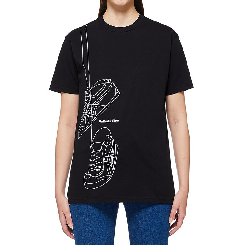 Onitsuka Tiger Graphic Tee 'Black' 2183A840-001