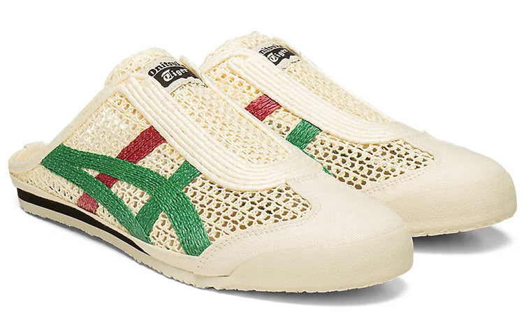 Onitsuka Tiger Mexico 66 Sabot 'Cream Green Red' 1183A707-107
