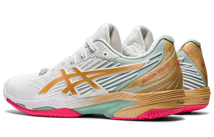 (WMNS) ASICS Solution Speed FF 2 LE 'White Champagne' 1042A142-100