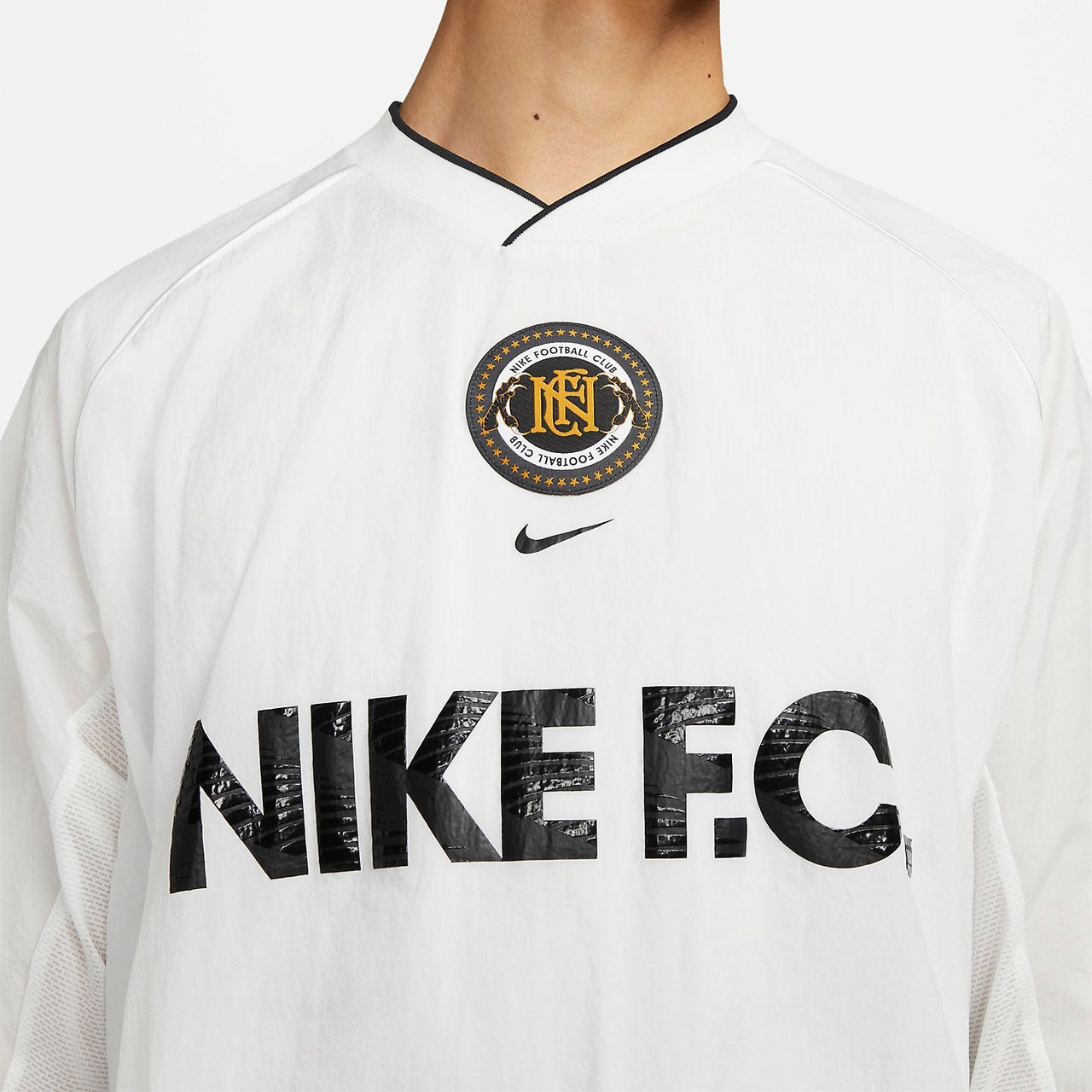 Nike FC Repel Soccer Crew Hoodie 'White' DQ5040-121