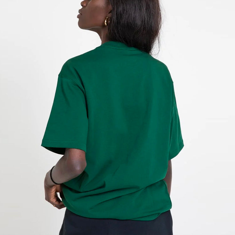 Stussy x Nike Crossover Alphabet Printing Round Neck Short Sleeve US Edition Unisex Green DD3342-341