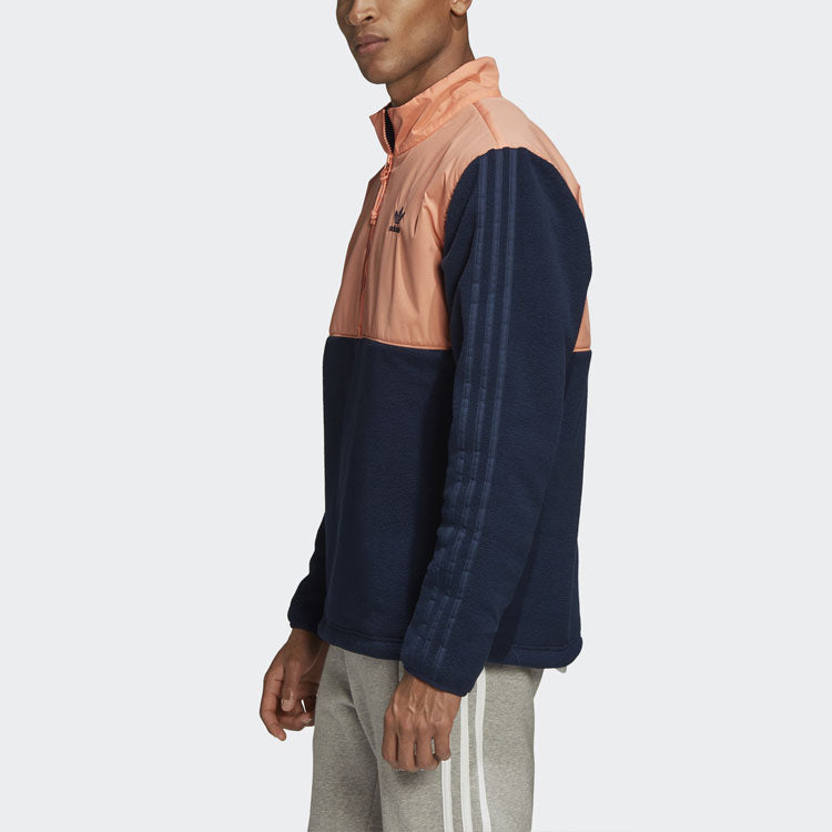 adidas originals Winterised Half Zip Jacket For Men Navy GD0000