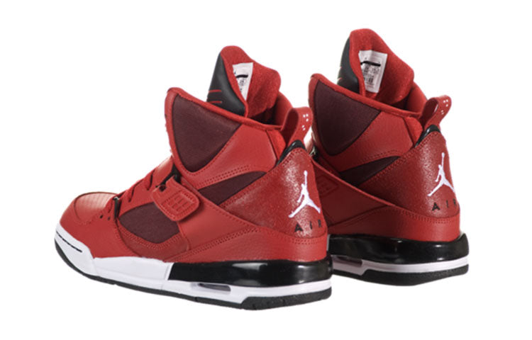 (GS) Air Jordan Flight 45 High 'Red Black' 524865-600