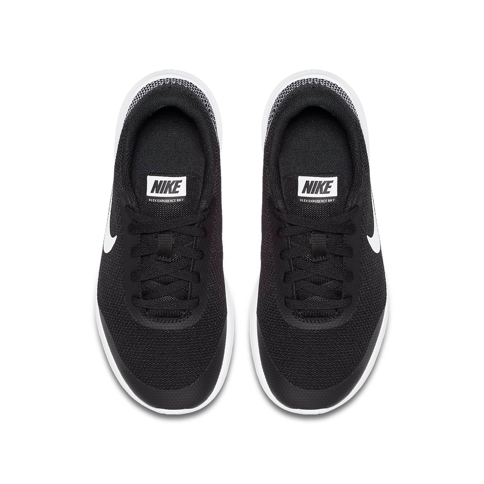 (GS) Nike Flex Experience RN 7 'Black White' 943284-001