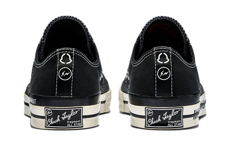 Converse Fragment Design x Moncler x Chuck 70 Low 'Black' 172320C