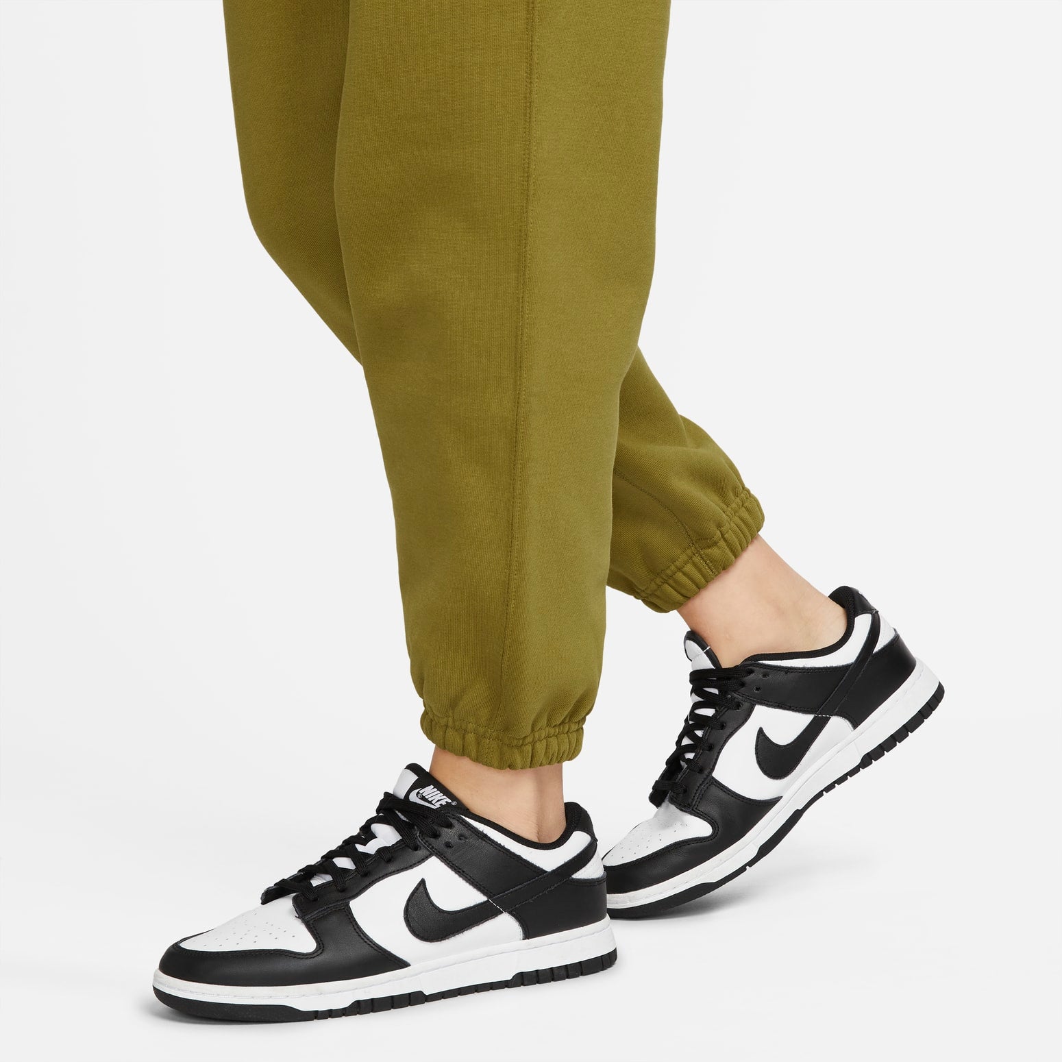 (WMNS) Nike Solo Swoosh Sweatpants 'Green' DA0334-318