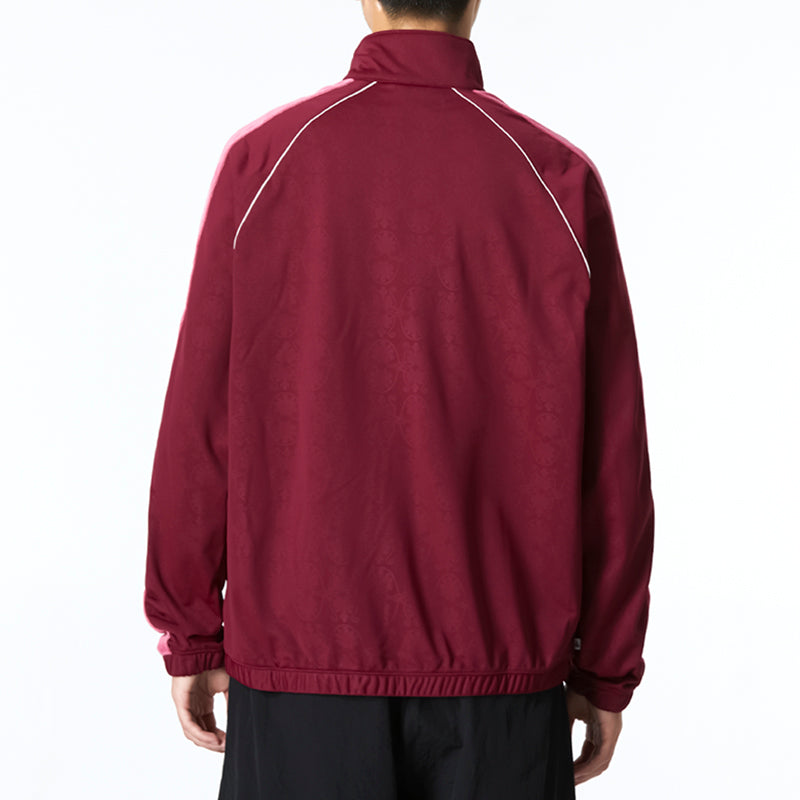 Men's Nike Ga Nk Lwt Jkt Athleisure Casual Sports Stand Collar Colorblock Jacket Wine Red DQ5661-638
