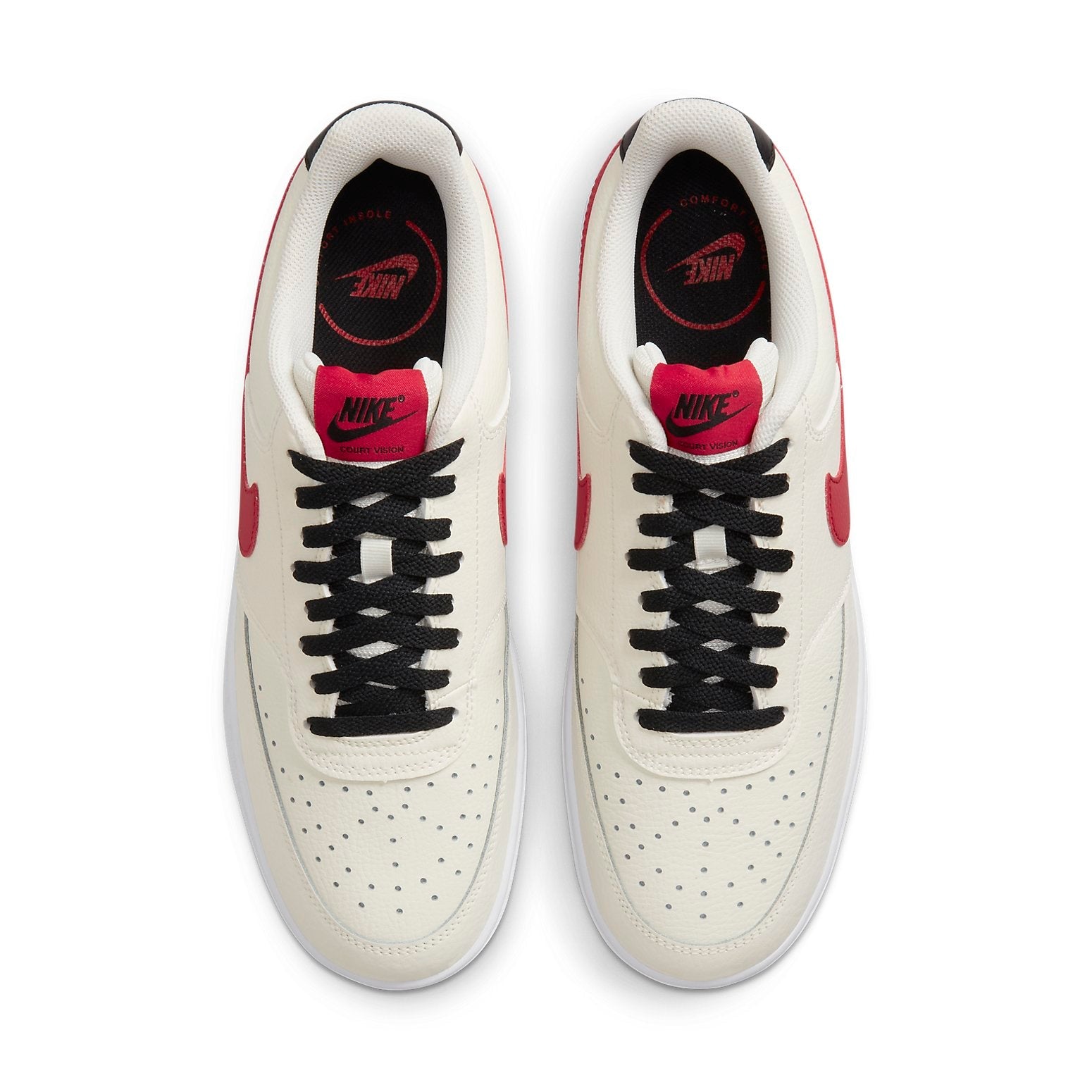 Nike Court Vision Low 'Sail University Red' DM1187-101