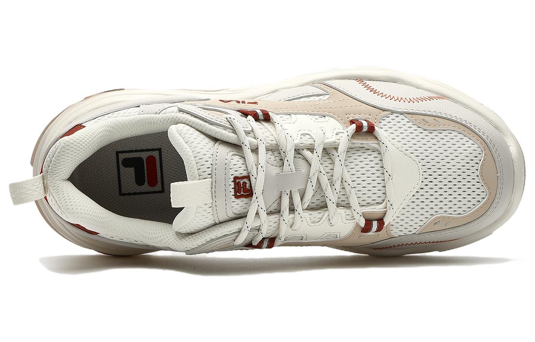 (WMNS) FILA Collina Sneakers 'White Grey Beige' F12W332121FWM