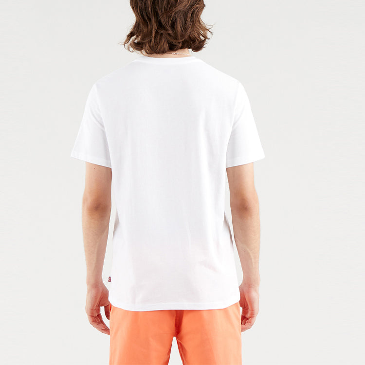 Men's Levis Logo Printing Short Sleeve White 22489-0318