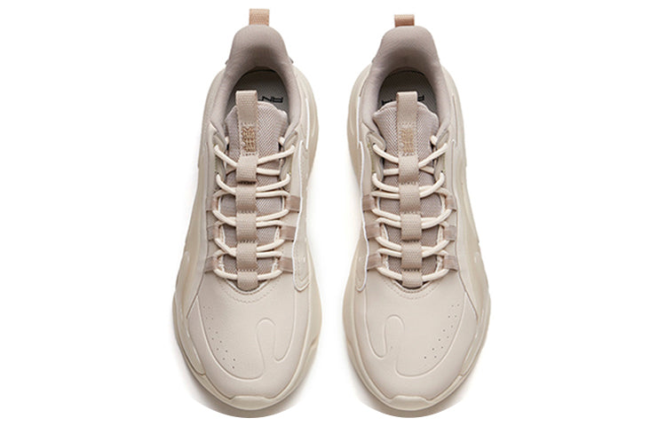 ANTA Chao Bai 2.0 Leather 'Beige Tan' 112138840-6