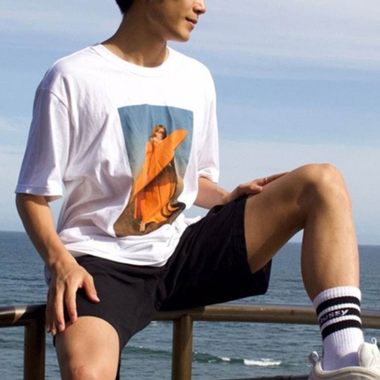 Stussy Maiden Skateboard Short Sleeve Unisex White 3903579