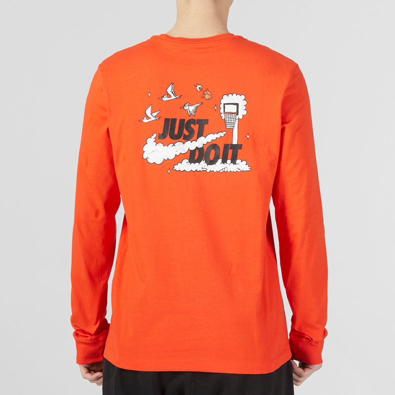 Nike Just Do It Bucket Long sleeve 'Orange' DZ2696-633