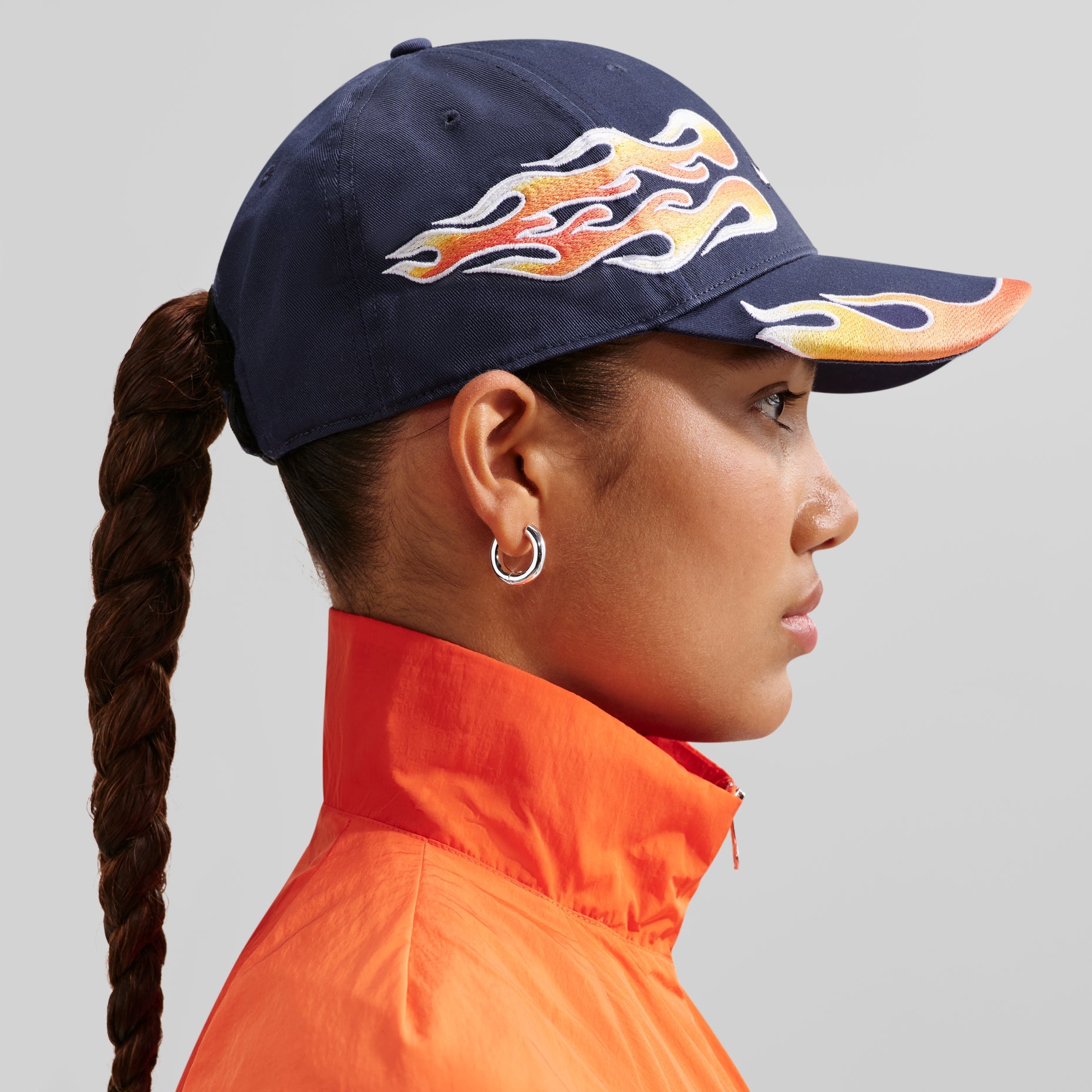Nike Club Semi-Structured OG Flame Cap 'Midnight Navy' IH9258-410