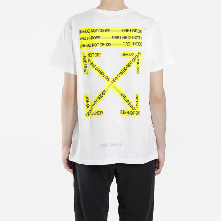 Off-White Firetape Arrows Oversize Short Sleeve OMAA002S181850060160