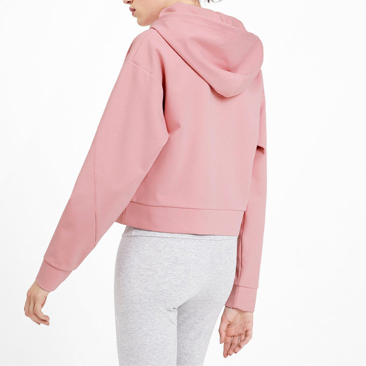 (WMNS) PUMA Classic Logo Hoodie 'Pink' 581074-14