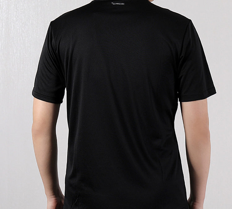 adidas Club 3str Tee Tennis Sports Short-sleeve Tee Men Black DU0859